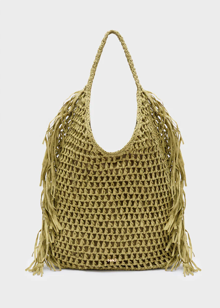 Nali -  Borsa Antigua a spalla con frange