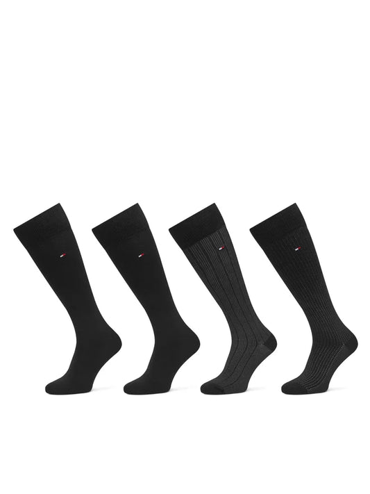 Tommy hilfiger- box regalo 4 calze lunghe uomo