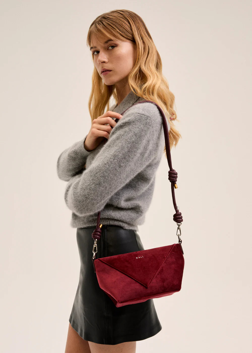 Nali- borsa karen medium velluto