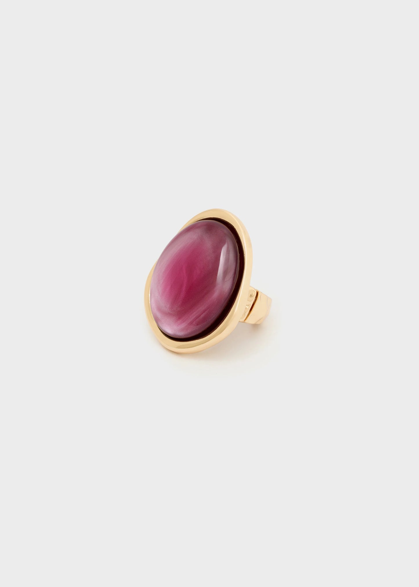 Nali - anello chiara over in resina