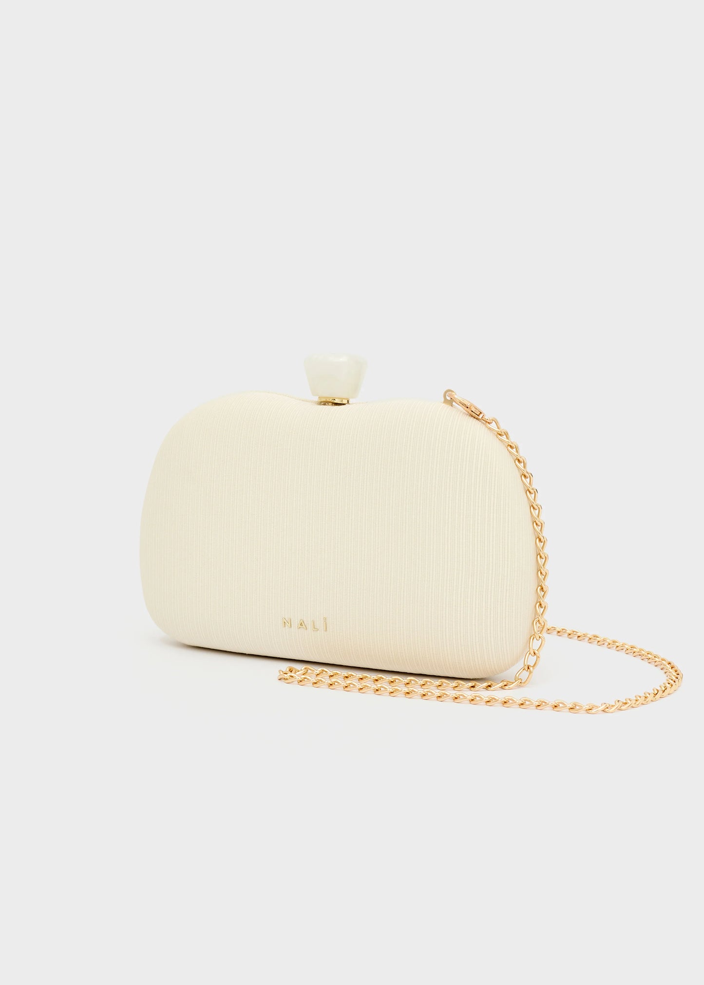 Nali - clutch sofia plissè a mano