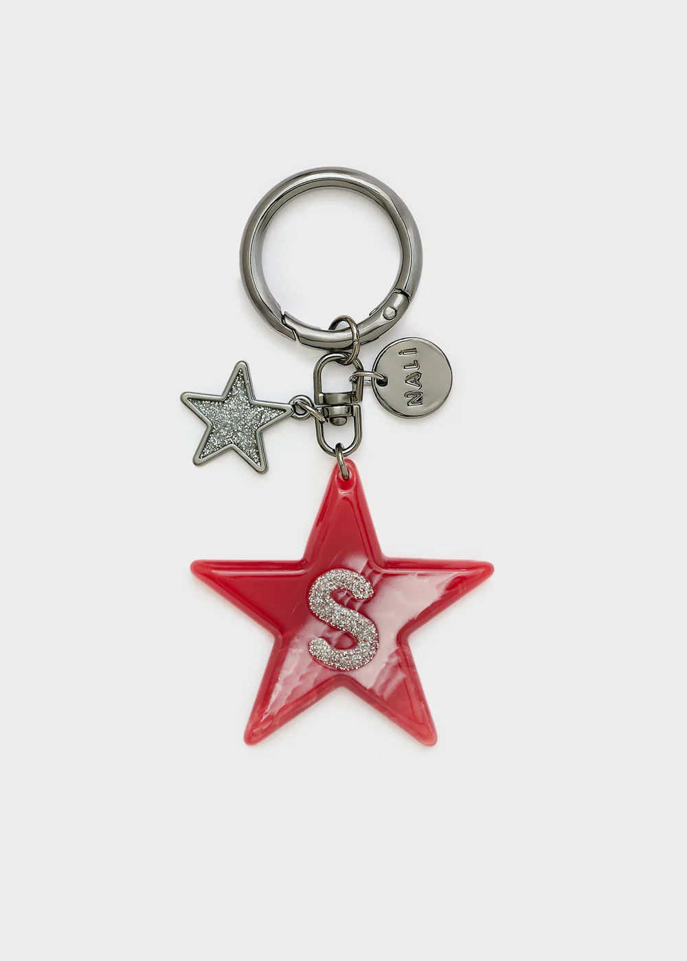 Nalì- portachiavi stella lettera