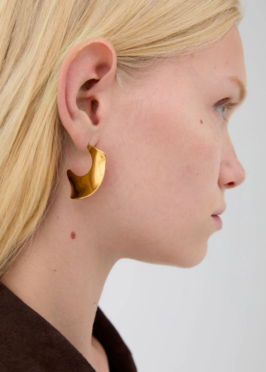 Nali - orecchini semicerchi sinuosi