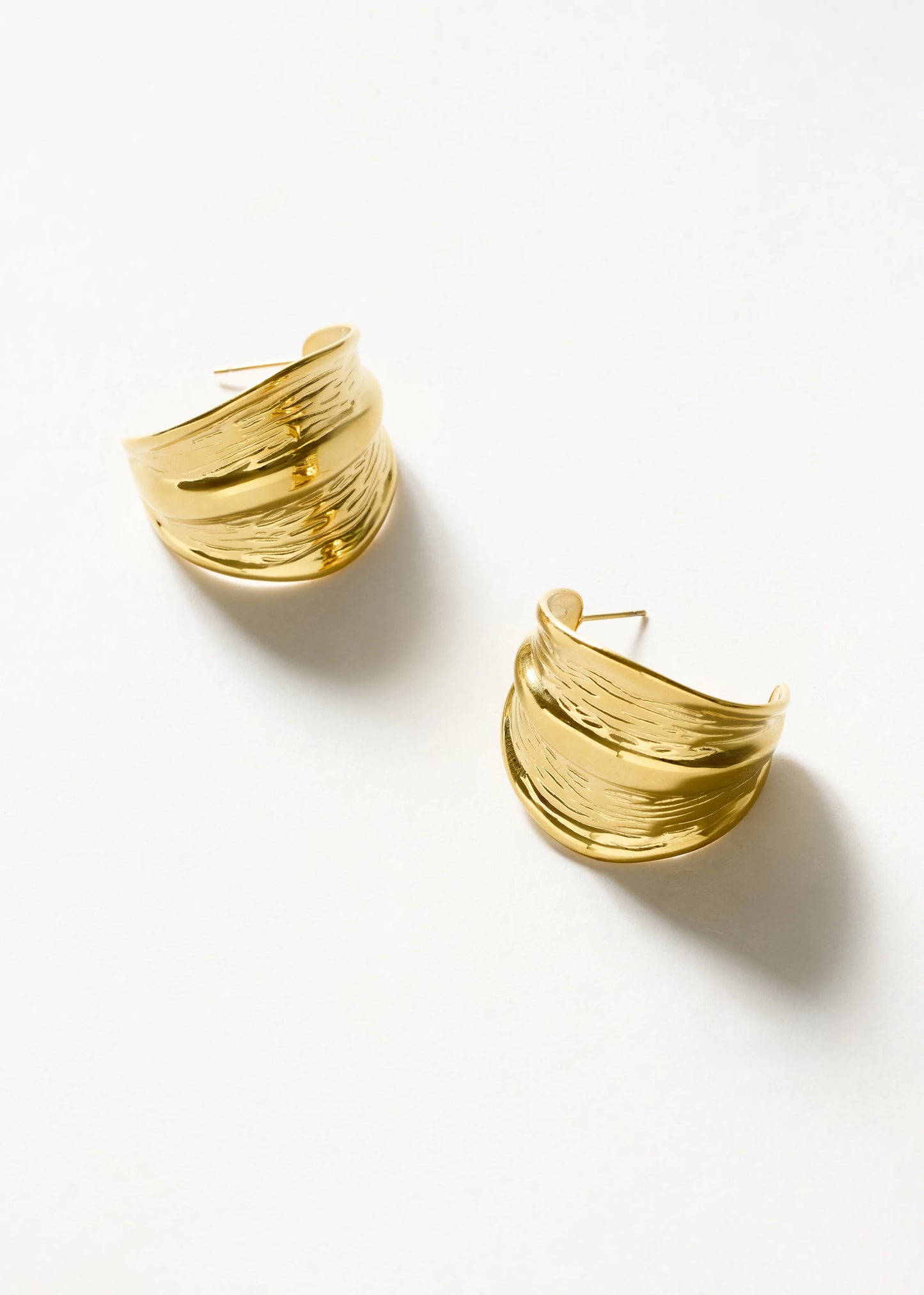 Nali - orecchini a ventaglio lavorati