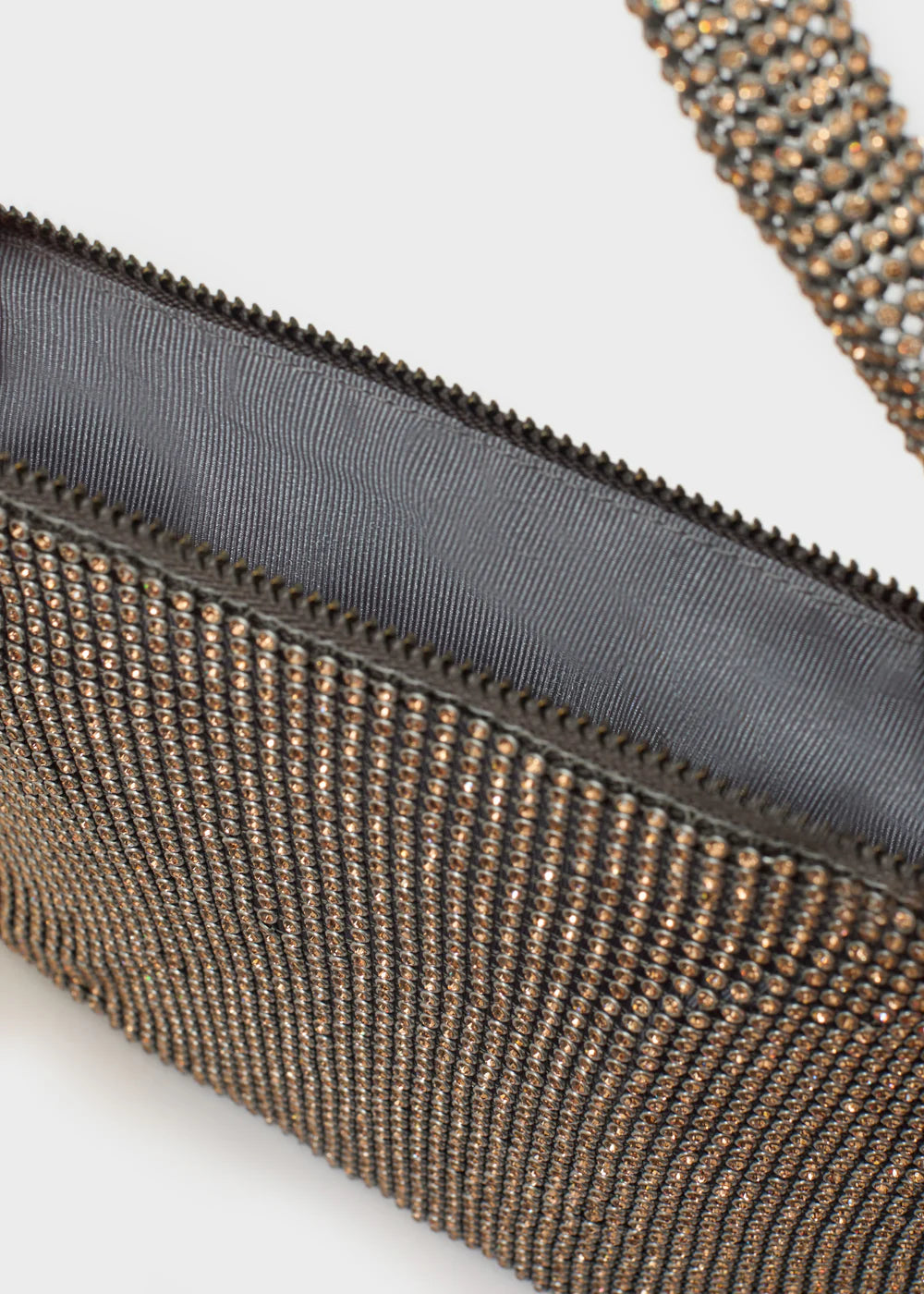 Nali- borsa jackie a spalla maglia pietre