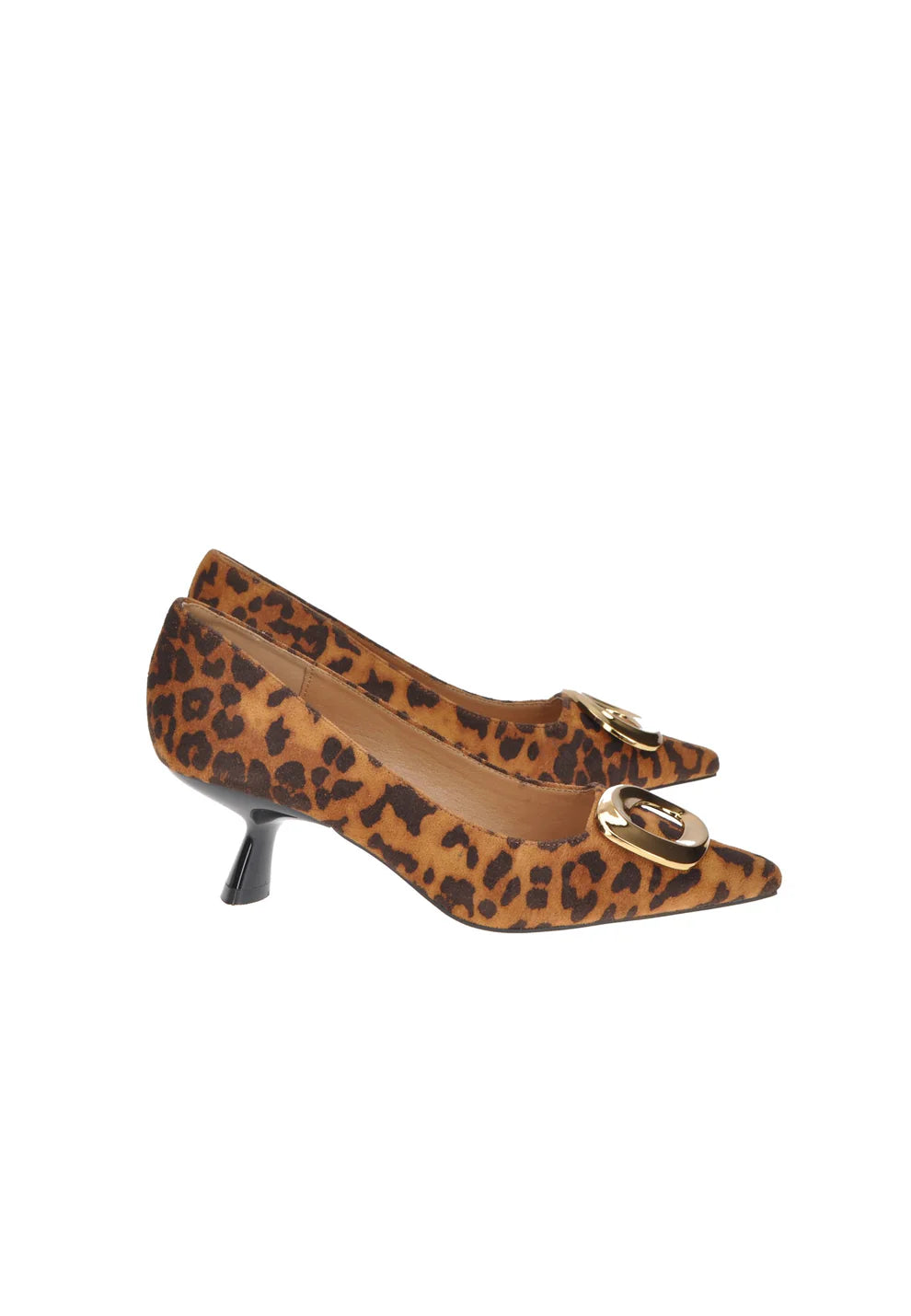 Gold&gold- décolleté animalier