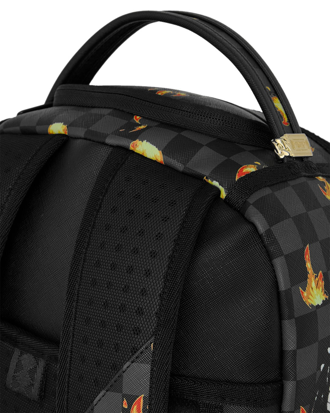 Sprayground - Scribble fire check backpack