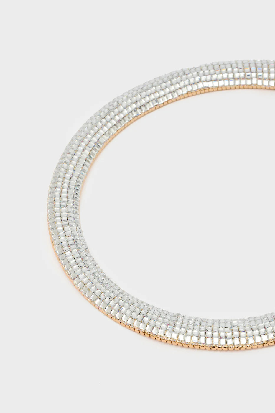 Nalì- collana audrey rigida pietre