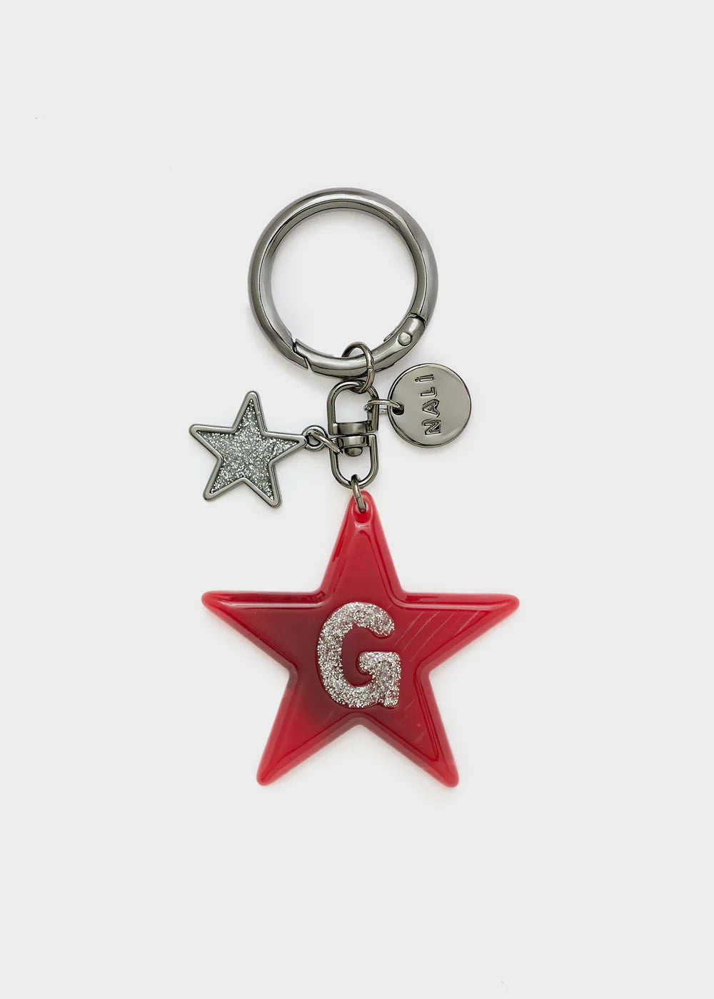 Nalì- portachiavi stella lettera