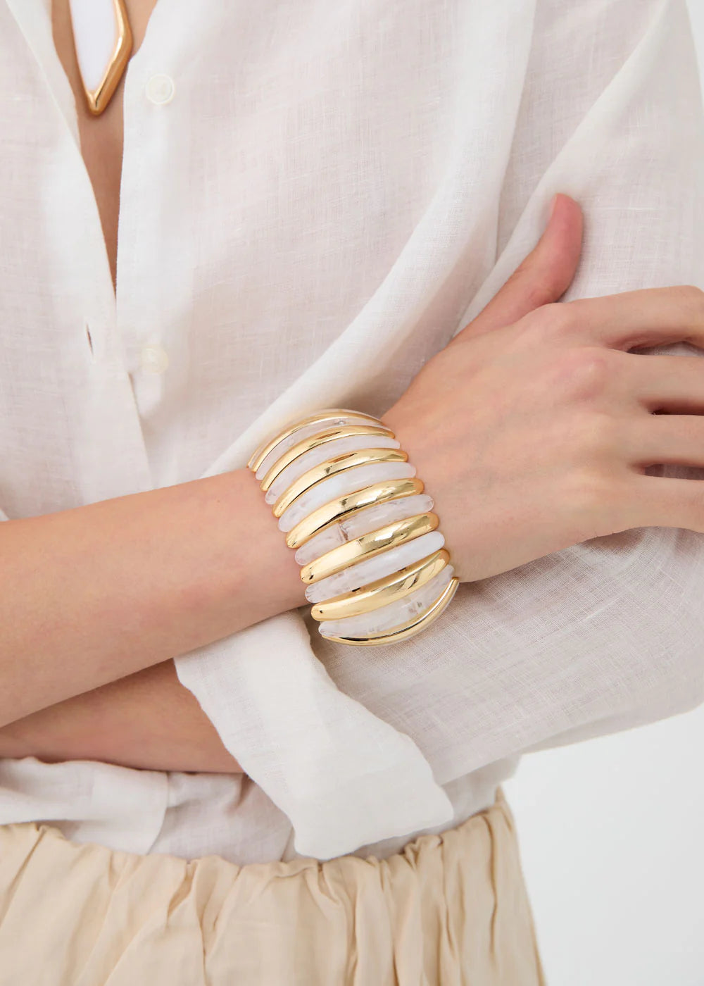 Nali - bracciale big in resina elastico