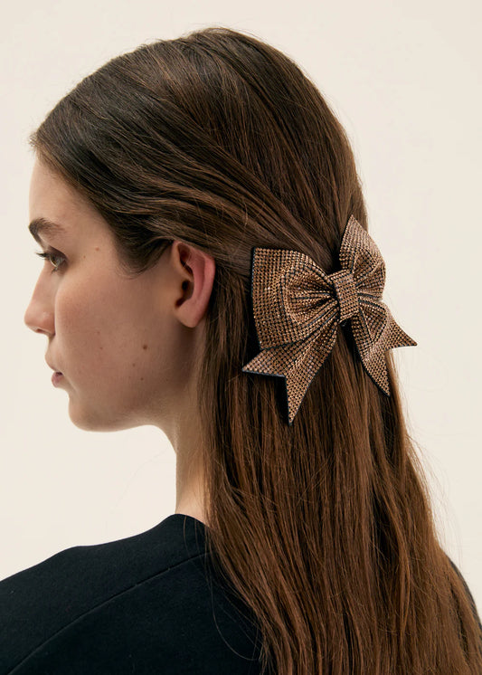 Nalì- spilla bow over con pietre