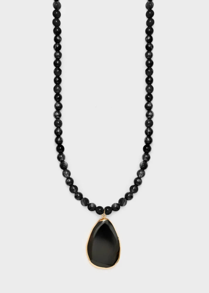 Nalí - Collana Samira pendente naturale