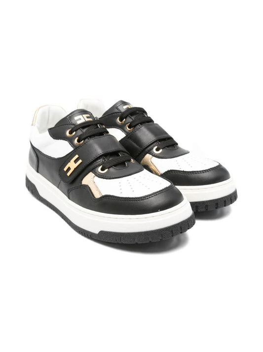 Elisabetta Franchi - low cut lace-up/ velcro sneaker