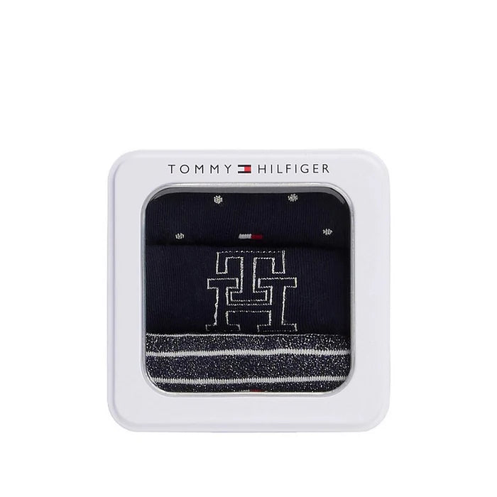 Tommy hilfiger- box regalo 3 calze donna