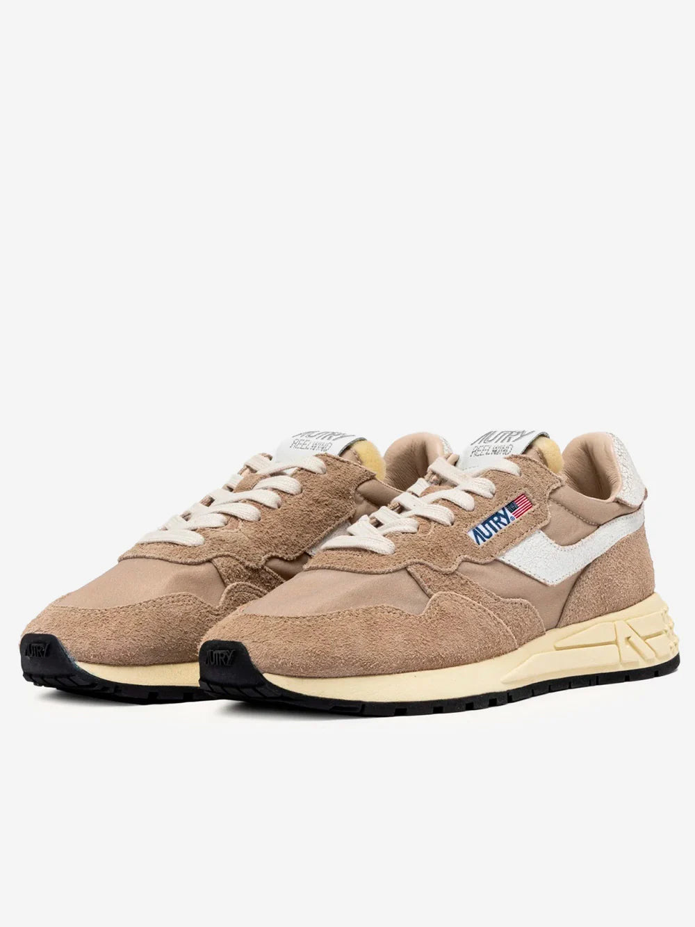 Autry- M Reelwind Low in Nylon e Suede