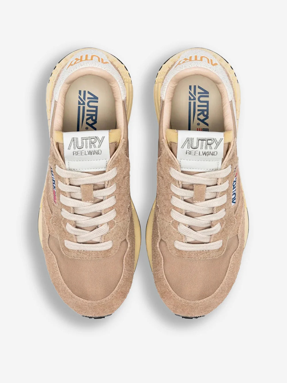 Autry- M Reelwind Low in Nylon e Suede