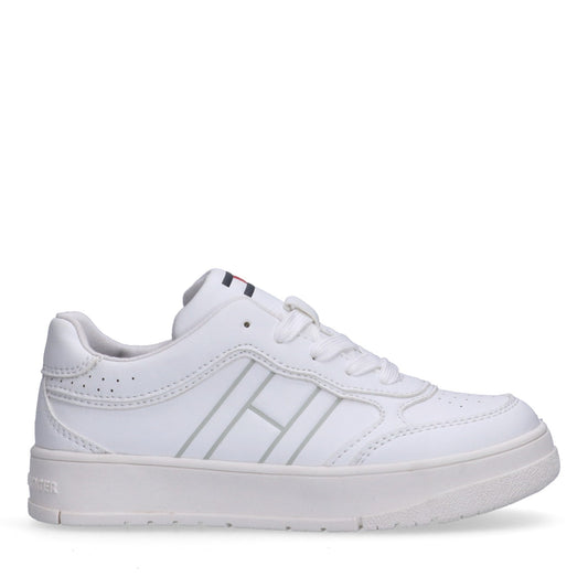 Tommy hilfiger lace up sneaker white