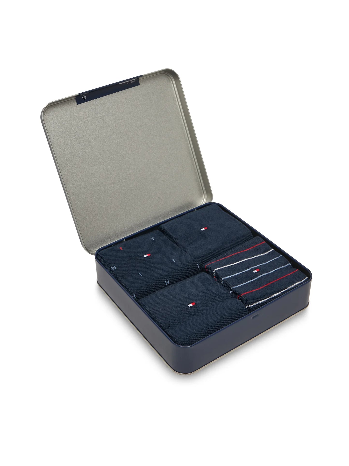Tommy hilfiger- box regalo 4 calze corte uomo