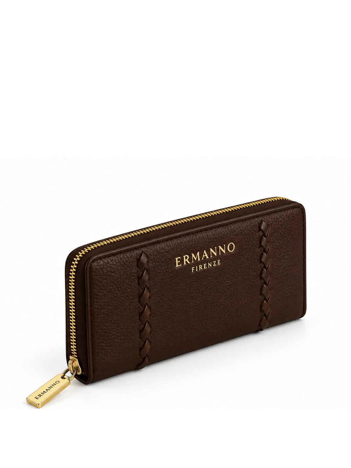 Ermanno Firenze - Large Zip Wallet Bianca
